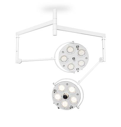 Купить Медицинский двухкупольный хирургический светильник FotonFLY 5М/5С | Изображение 2 - миниатюра