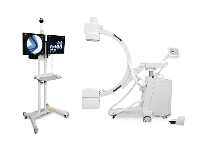 Купить Аппарат рентгено­хирургический передвижной АРХП‑«АМИКО» 8 кВт с цифровым УРИ - миниатюра