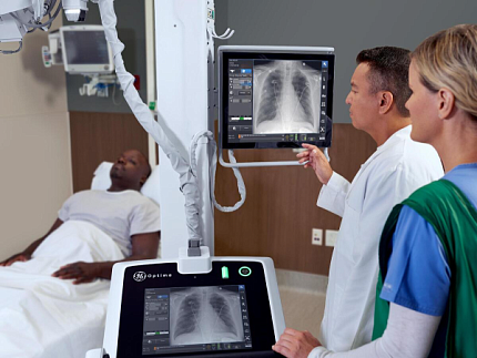 Купить Палатный передвижной рентгеновский аппарат GE Optima XR240amx | Изображение 2 - миниатюра