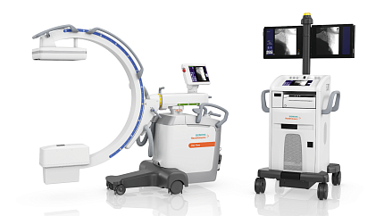 Купить Мобильный рентгенохирургический аппарат с С-дугой Siemens Cios Flow - миниатюра
