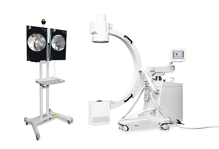 Купить Аппарат рентгено­хирургический передвижной АРХП‑«АМИКО» 4,2 кВт с цифровым УРИ - миниатюра