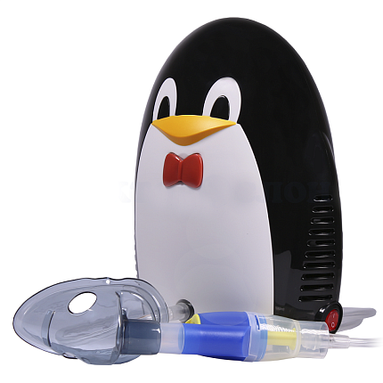 Купить Детский компрессорный ингалятор - небулайзер MED2000 Пингвин (CN-02WF) - миниатюра
