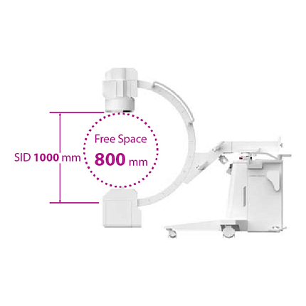 Купить Флюороскопическая рентгеновская установка С-дуга GEMSS КМС-650 | Изображение 3 - миниатюра