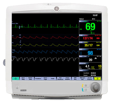 Купить Прикроватный монитор пациента GE Carescape B650