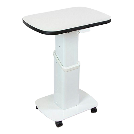 Купить Столик приборный с электроприводом белый с черной окантовкой Stern Lift