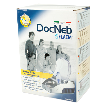 Купить Компрессорный ингалятор - небулайзер Flaem Nuova DocNeb (ДокНеб) | Изображение 2
