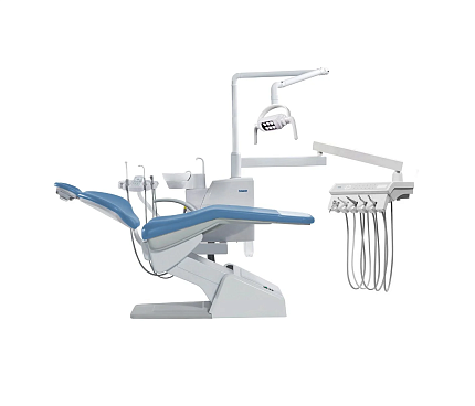 Купить Siger U200 - стоматологическая установка с нижней подачей инструментов, эжекторного типа - миниатюра