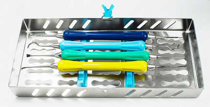 Купить Набор инструментов для снятия зубных отложений Белмединструменты 4000-2 ЮП - миниатюра