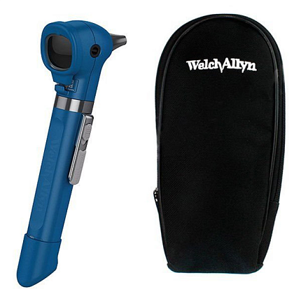 Купить Отоскоп Welch Allyn Pocket LED в мягком чехле, синий