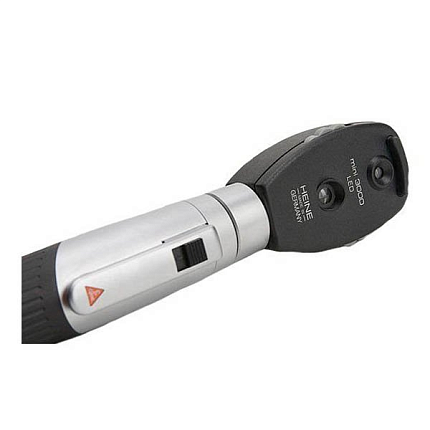 Купить Набор диагностический Heine отоскоп медицинский mini 3000 F.O.LED с рукояткой перезаряжаемой mini 3000 и Офтальмоскоп прямой медицинский mini 3000 LED | Изображение 2