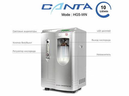 Купить Кислородный концентратор Canta HG5-WN | Изображение 4 - миниатюра