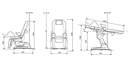 Купить Гинекологическое кресло Euroclinic Suprema G-200 | Изображение 7