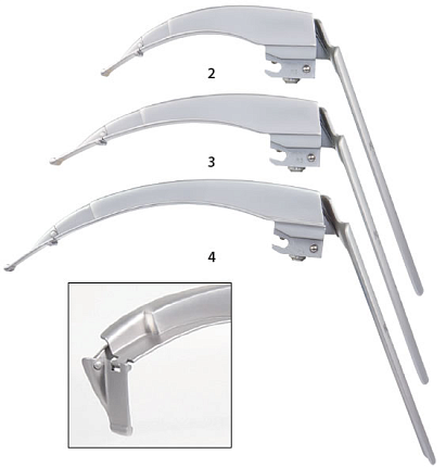 Купить Клинок ларингоскопа KaWe Flaplight Megalight F.O. №4 | Изображение 2