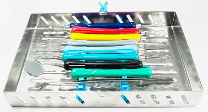 Купить Набор инструментов для снятия зубных отложений Белмединструменты 9000-2 ЮП - миниатюра