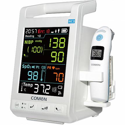 Купить Портативный прикроватный монитор пациента Comen NC3 - миниатюра