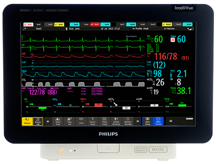 Купить Прикроватный монитор пациента Philips IntelliVue MX550 | Изображение 2 - миниатюра