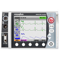 картинка Дефибриллятор с функцией мониторинга Weinmann MEDUCORE Standard от магазин кислородного оборудования, Екатеринбург / компания Бравокислород