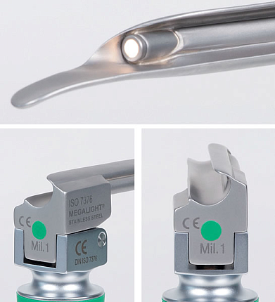 Купить Клинок ларингоскопа KaWe Miller Megalight F.O. №00 | Изображение 3