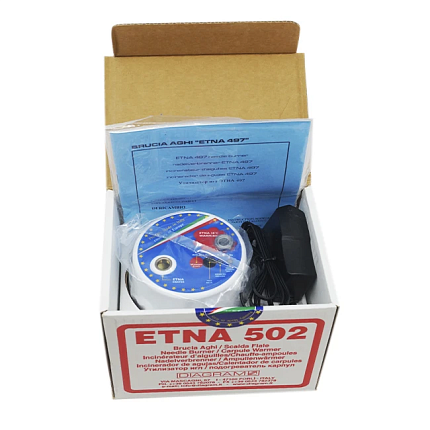 Купить ETNA 502 - прибор для утилизации игл (деструктор игл, иглосжигатель) с функцией подогрева для карпул | Изображение 3 - миниатюра