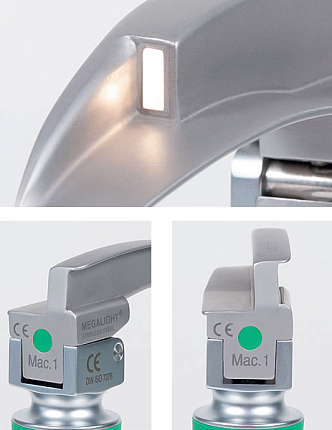 Купить Клинок ларингоскопа KaWe Macintosh Megalight F.O. №1 | Изображение 2