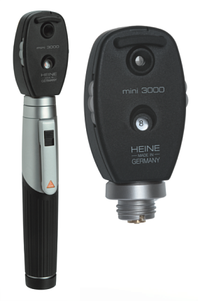 Купить Прямой офтальмоскоп HEINE mini 3000 на батареях