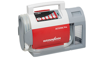 Купить Аккумуляторный аспиратор с кнопками быстрого выбора ступеней аспирации Weinmann ACCUVAC Pro - миниатюра