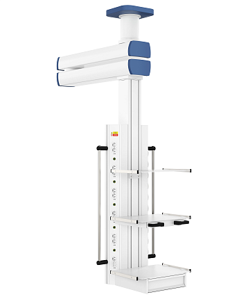 Купить Потолочная медицинская консоль CADUCEUS C2-V двухплечевая
