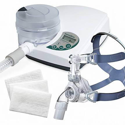 Купить Автоматический CPAP аппарат Weinmann SOMNOBalance E с маской и фильтрами - миниатюра