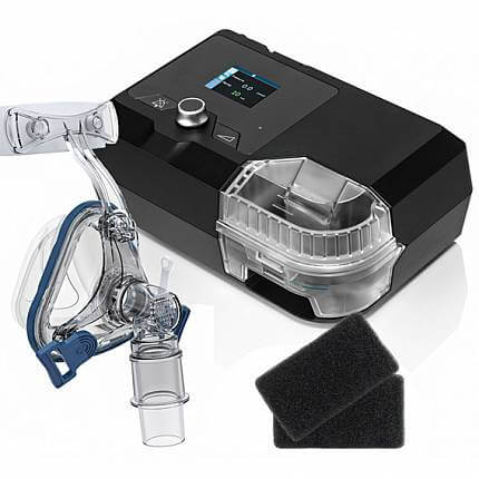 Купить CPAP (СИПАП) аппарат BMC RESmart Auto G2 S с маской и фильтрами - миниатюра